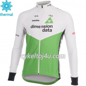 Cykeltrøje 2018 Dimension Data N001 Vinter Thermal Fleece